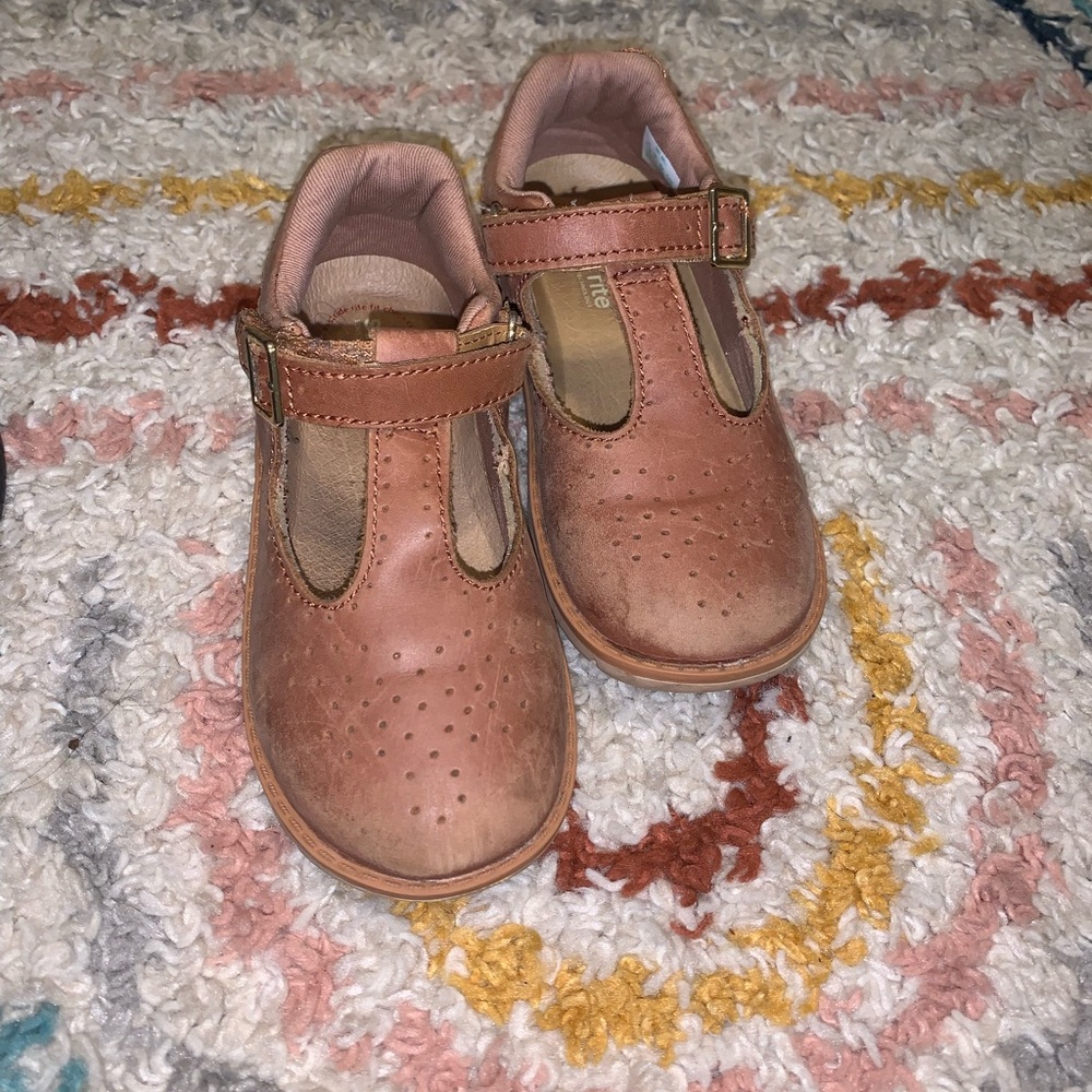 Stride Rite Brown Kids Dress Shoes